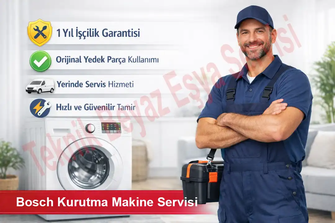 İstanbul Bosch Kurutma Makine Servisi