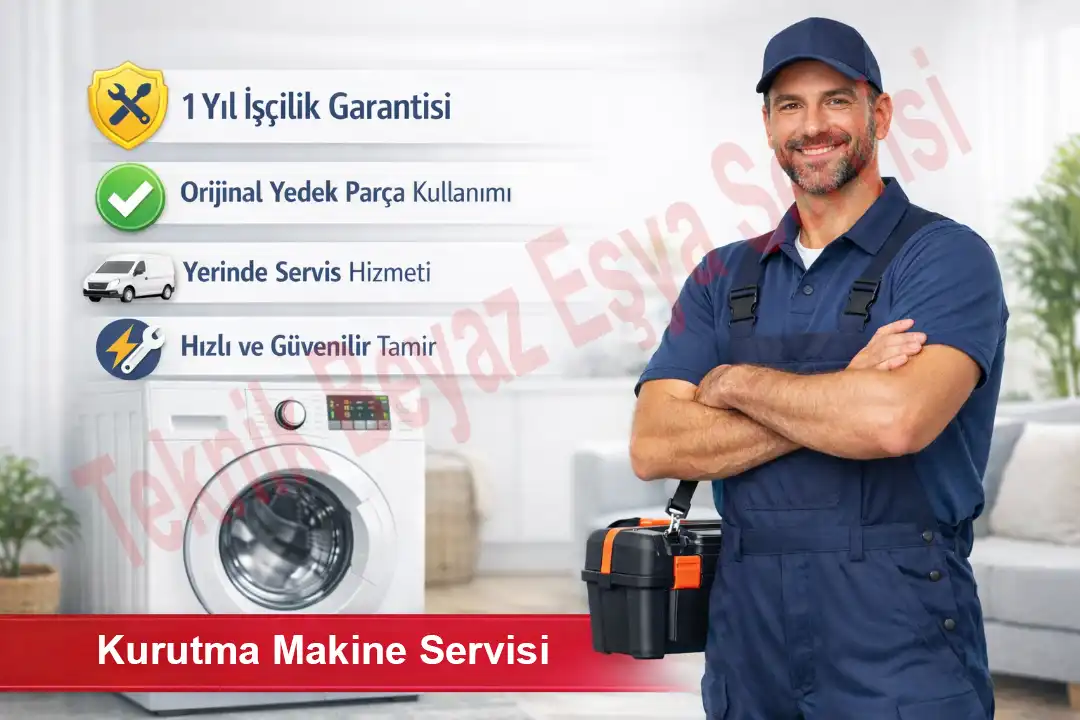 İstanbul kurutma makine servisi