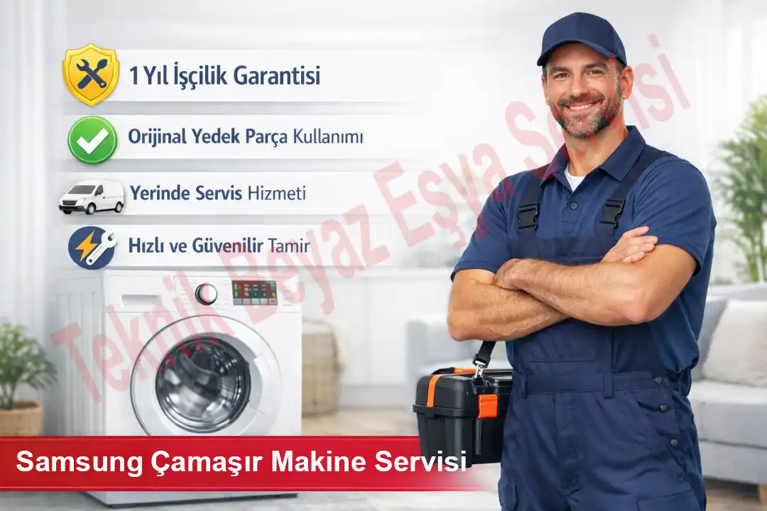 İstanbul Samsung Çamaşır Makine Servisi