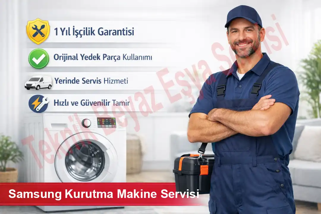 İstanbul Samsung Kurutma Makine Servisi