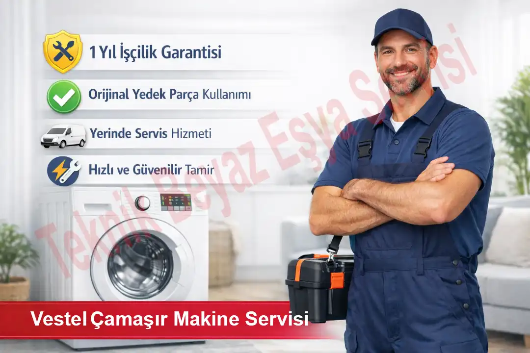 İstanbul Vestel Çamaşır Makine Servisi